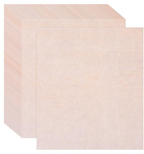 sourcing map 25 Sheets Vintage Paper, Parchment Standard Printer Paper Double-Sided Old Aged Sheet 11 x 8 Inch Beige for Scrapbooking, Gift Wrapping, Certificates
