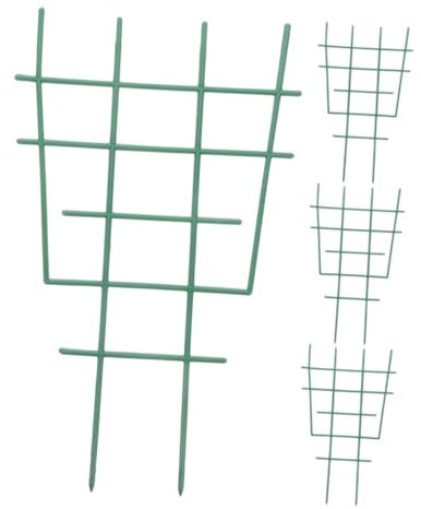 KONTONTY 4piezas Soporte para Plantas Trepadoras De Plástico Estructura para Macetas De Interior Soporte para Orquídeas Enrejado para Plantas De Pared
