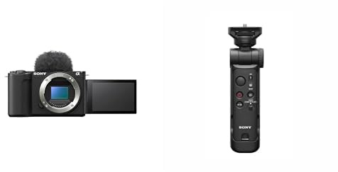 Sony ZV-E10 II | Appareil Hybride à objectifs interchangeables APS-C (Vidéo 4K60p 4:2:2 10 Bits, 26 MP, Stab. Digitale, Eye AF en Temps réel) + GPVPT3BT