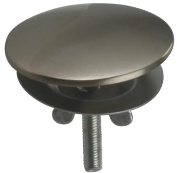 Kitchen Sink Hole Cover, Stainless Steel Tap Hole Plug, Blanking Cap for Most Kitchen Sinks or Bathroom Washbasin Holes(Gunmetal Grey)