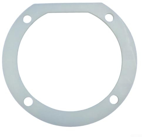 BlesConi Silikondichtung für Induktionsluftventilator T258225, Ersatz für Fröling, 16,5 x 15,7 cm innen, 19,5 x 21,0 cm außen, 0,5 cm dick, hitzebeständig bis 230 °C, weiß