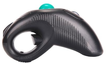 OATIPHO Souris sans Fil à Boule de Commande 2, 4 Ghz USB, Noire | Conception Portable, 1000 Dpi, 5 Boutons, pour Ordinateur Portable et Utilisation Ambidextre