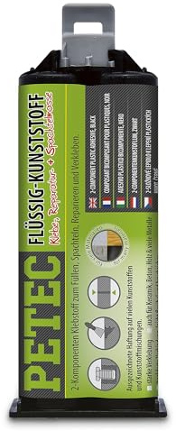 PETEC 50 ml Flüssig-Kunststoff / Klebe-, Reparatur- + Spachtelmasse 98355