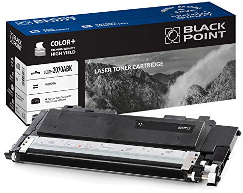 BLACK POINT Toner Kompatibel zu W2070A mit Chip - Schwarz - für HP: Color Laser 150NW, Color Laser MFP 178NW, Color Laser MFP 179FNW - TÜV Zertifiziert
