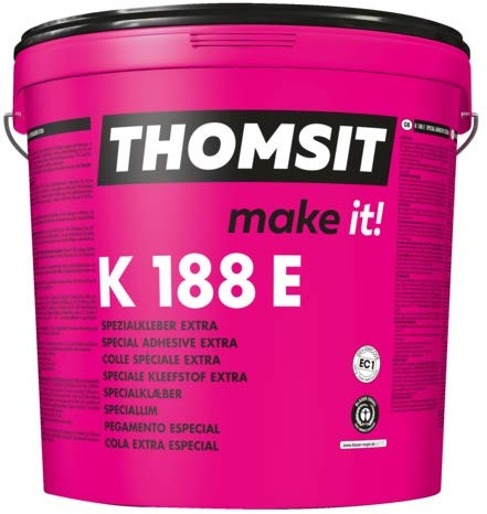 Thomsit PCI K 188 E Spezialkleber Extra PVC u. Kautschuk Fußboden 13kg