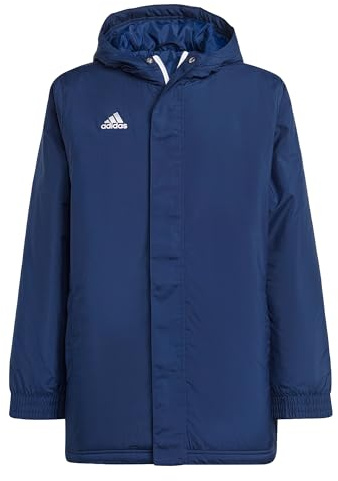 adidas Unisex Kinder Entrada 22 Stadium Jacket, Team Navy Blue 2, 15-16 Years
