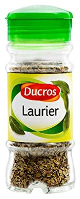 DUCROS - Laurier Coupé 24G - Épice aromatique pour cuisine - Sachet refermable de 24g - Donne une saveur unique à tous vos plats. - Lot De 4 - Vendu Par Lot