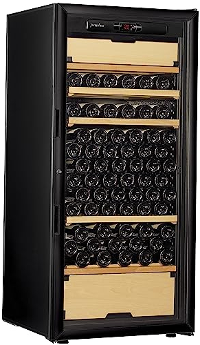 ARTEVINO - Cave à vin Multi-usages 3 températures - OXYGEN BLACK - Noir - Capacité bouteilles : 151 (min/maxi : 137/151)
