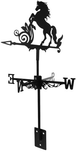 Windfahne Aus Eisen Wetterfahne Garten Windrichtungsanzeiger Ornament Retro Wetterfahne Metall Gartendekor Wetterfahnendekor