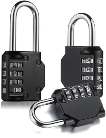 Veemoon -kompatibles 4-stelliges Vorhängeschloss Mit Balkenkombination Für Die Von Koffern Schränken Und Gepäck