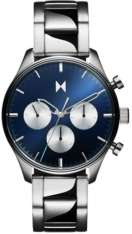 MVMT Men’s Airhawk - Pilot Watch - Military Analog Wristwatch - Aviator - Minimalist Water-Resistant 5 ATM/50 Meters Timepiece - Interchangeable Watch Bands - 42mm