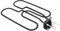 Heizelement 66631 Kompatibel mit Weber Q140 Q1400 Elektrogrill, 2200W Rostfreie Stähle Heizspirale Grillheizelemente, Referenz OE# 80342, 80343, 65620