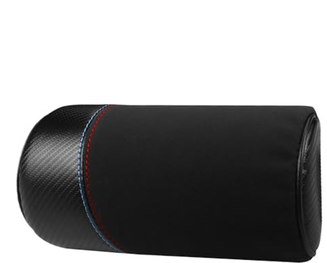 Cuscino da viaggio per auto, cuscino poggiatesta per guida, supporto ergonomico per il collo, in memory foam, traspirante, confortevole, regolabile, adatto per la maggior parte dei modelli, 23 x 13 x