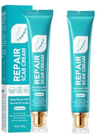 Crema reparadora de cicatrices para hombres y mujeres, crema para cicatrices para hombres y mujeres, eliminación y reparación de cicatrices de la piel, gel avanzado para eliminar cicatrices quirúrgic