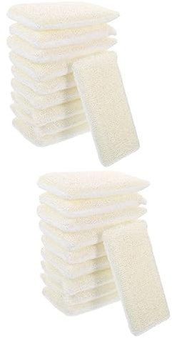 POPETPOP 2 Ensembles Éponge Forte Casserole Plat Éponge À Récurer But Éponges Eponge Grattante Eponge Grattoir Éponge De Cuisine Outil De Lavage De Vaisselle Polyester 10 Pièces * 2