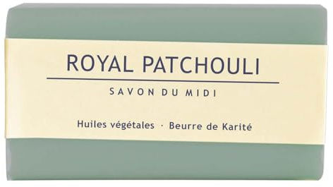 Savon du Midi Soap with Karite Butter, Royal Patchouli 100 g (1)
