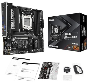 B850M Challenger AM5 mATX HDMI/DP