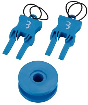 BBB Cycling Kit Trasporto Bici – 2 Pattini Pistone e Guida Catena – Protezione per MTB e Bici da Corsa – ThruGrip BTL-123