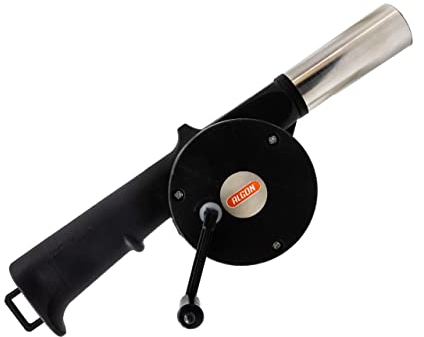 Ventilateur portable pour barbecue, Souffleur de barbecue manuel, ventilateur de barbecue portable, Soufflet cheminée allumage barbecue, Soufflet barbecue et cheminées, ventilateur barbecue (manuel)