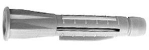 Allzweckdübel Universaldübel mit Kragen vorhandene Durchmesser 5, 6, 8, 10, 12mm in grau oder dunkelgrau (ø12 x 70mm, 10St.)