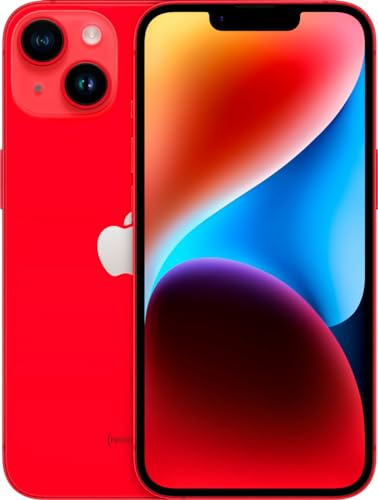 Apple iPhone 14, 128GB, (PRODUCT) Red for AT&T (Renewed)