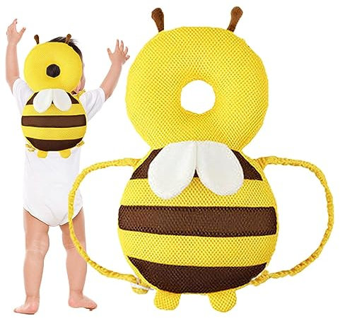 Yusheng Baby Kopfschutz, Babykopfkissen Kopfschutz, Verstellbares Baby Schutzkissen Für Baby Schutzkopf Geeignet 4-24 Monate