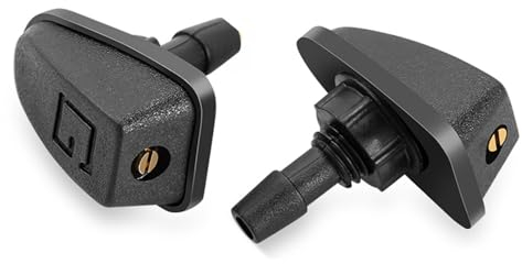 Scheibenwaschdüsen Kompatibel Mit Mercedes Für Benz AMG W203 W210 W211 W124 W202 W204 W205 W212 2-teilige Auto-Windschutzscheiben-Wischer-Wasch-Sprühdüse