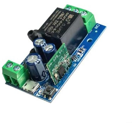 2 4GHz Interruttore Wifi singolo circuito relè a contatto secco per interruttore per Ewelink (ricevitore) per Smart Home, supporto di controllo vocale (interruttore wifi singolo circuito)