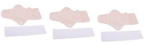 Gatuida 6stücke Waschbare Baumwoll-binden Wiederverwendbare Menstruationspads Atmungsaktive Damen-hygieneprodukte Für Menstruation Und Wochenbett