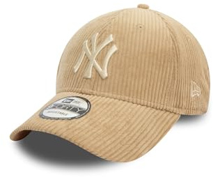 New Era Cord 9Forty Adjustable Cap NY Yankees Beige, Size:OneSize