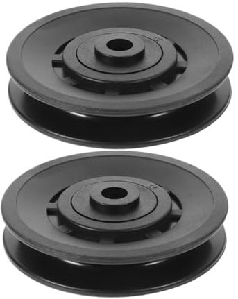 VANZACK Seilzug Pulley 2pcs Riemenscheibenabdeckung Fitness Riemenscheibe Fitness Rieme