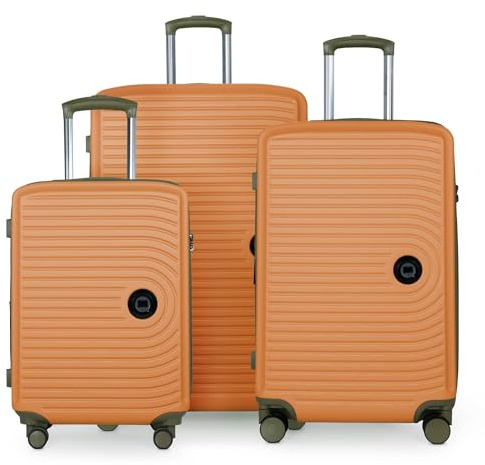 Hauptstadtkoffer Mitte - 3er Kofferset - Handgepäckskoffer 55 cm, mittelgroßer Koffer 68 cm + großer Reisekoffer 77 cm, Hartschale ABS, TSA, MARILLE