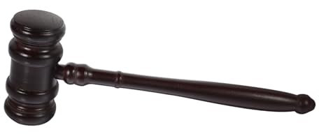 Auction Knock Wood Solid Hammer with Gavel Coffee Wooden Loud