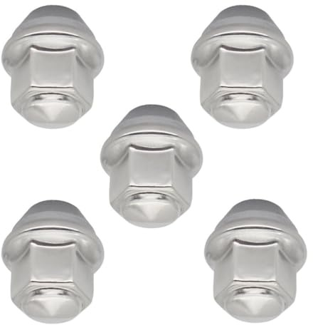 Radbolzen Kompatibel mit Ford für KA 2016-2023 Auto-Radmuttern M12X1,5 Silber 2434886 2179620