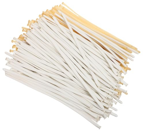 Gatuida Kit 200 Palloncini Modellabili in Lattice Spessi Bianchi e Trasparenti per Decorazioni Feste Compleanni e Matrimoni Palloncini Lunghi per Sculture e Giochi Creativi di Animali