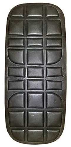 Milwaukee Leather | 1pc Back Protection for Motorcycle Jacket - Spine Protector - Armor Inserts for Motorcycle Shirts- MP7904 - One Size Black
