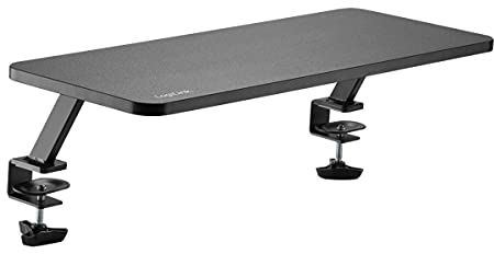 LogiLink TV- Monitorerhöhung, max. Belastung 20kg, zum Einklemmen an den Schreibtisch (Tischplatte bis 3,3cm Stärke), Länge = 65cm