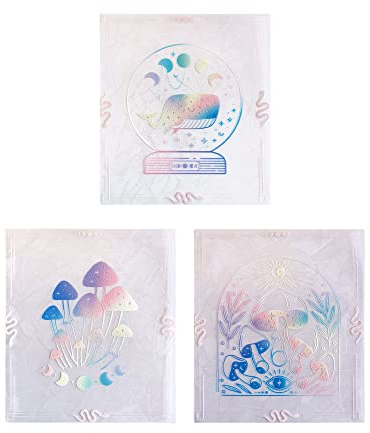 FBBULES 3 Stück Prisma Fensteraufkleber Regenbogen Fensterfolie Suncatcher Sticker Glastüren Aufkleber Fensterbilder Für Badezimmer Schlafzimmer Wohnzimmer Fensterglas Spiegel Dekoration