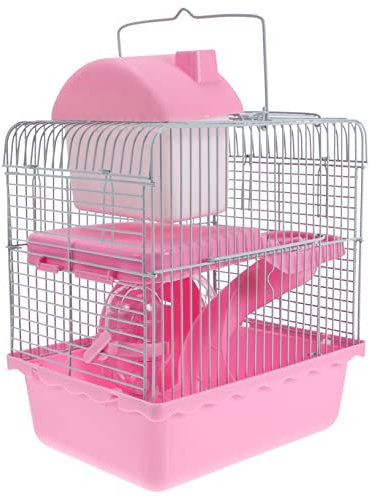 POPETPOP Hamster Kleintierhaus Mit Unterschlupf Aus Hochwertigen Materialien Für Kleine Haustiere Als Nest Und Spielplatz