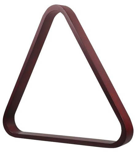 TOKIDNY Billiard Triangle Rack Aus Holz Für Pool Und Snookertische Langlebig Präzise Ballpositionierung Für Freizeit Und Wettkampfspiele