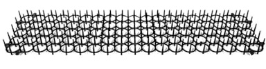 Fdit Cat Scat Mat Anti Cats Net, Digging Stopper Prickle Strip Home Cat Deterrent, Cat, Cat Proof Mat (Black)