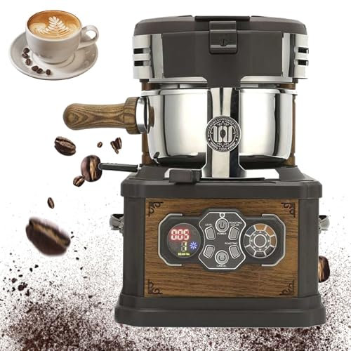 RSQQL Smart Coffee Roaster,150g Household Coffee Bean Roasting Machine,3 Modes & 8 Gear Baking, for Cafe Shop,Home Use,Retro Coffee Maker