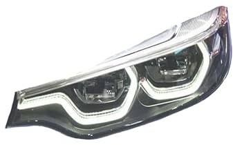 Pellicola Protettiva per Fari Auto per BMW M3 F80 M4 F82 F83 2014 2015 2016 2017 2018,per Fari Auto TPU Trasparente Protezione Adesivi.,Transparent