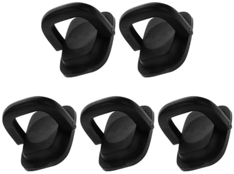 GARVALON Lot De 5 Poignées De Couvercle De Casserole Universelles En Plastique Boutons De Couvercle Pliables Et Anti-Brûlure Remplacement Pour Couvercles De Casseroles Domestiques