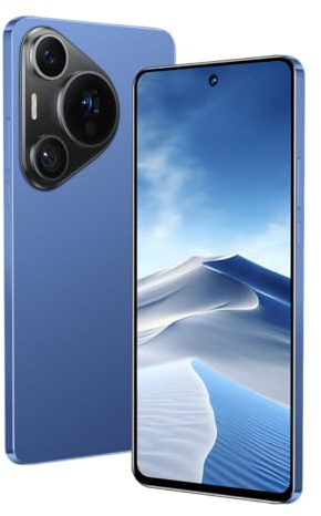 Aidekunlin Handy freischalten, 6,6-Zoll-Bildschirm, 2 GB RAM und 64 GB ROM, Front- und Rückkamera, unterstützt Dual-SIM-Band 3G: B1/B5/B2/B8, Android 8.0 (70blue)