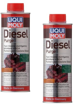WOL Diesel Additive Injector Cleaner Liqui Moly Diesel Engine Purge 500ml - Fuel System Cleaner – DPF Diesel Cleaner 1811 – Smooth Engine Running (2 UNIT)