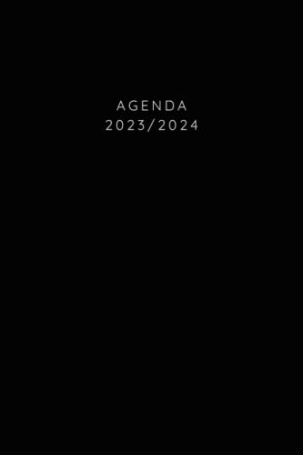 Agenda 2023/2024: Agenda für die Universität, Hochschule, Fachhochschule, oder Ausbildung mit Monats -und Wochenansicht sowie viel Platz für wichtige ... Wochenkalender, Organizer) - Schwarz