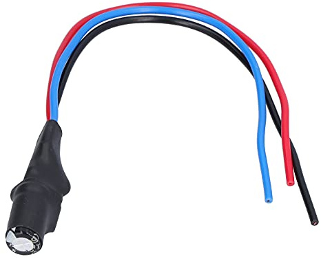 Rückfahrkamera-Gleichrichterkabel 12V, PVC, mit Relais, Kondensator, Filter | 12-Volt-Stromfilter, Störungsfreies Videosignal, PVC-isoliert, Für deutsche und amerikanische Fahrzeugserien, Kompakte K