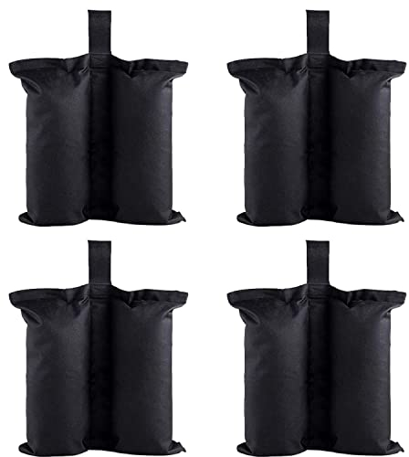 4 Stück Pavillon Sandsäcke, Pavillonstandfüße Hochwertige, Sandsäcke Standfuß, Standfuß Sandsäcke Pavillonstandfüße, Pavillonstandfüße, Tasche Pavillon Standfuß Für Pavillons Gartenzelte Festzelte