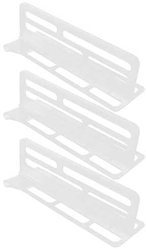 Kichvoe 3pcs Fridge Dividers Multifunctional Refrigerator Partition for Easy Sorting Convenient Storage for Items Flexible Design for Custom Organization Your Fridge